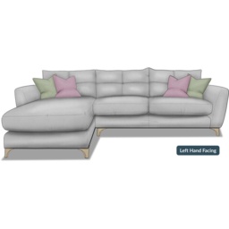 Cassie 3 Seater Chaise Sofa in Fabric - LHF - Fabric Grade A - thumbnail 3