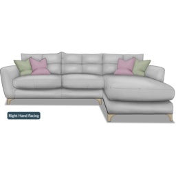 Cassie 3 Seater Chaise Sofa in Fabric - LHF - Fabric Grade A - thumbnail 2