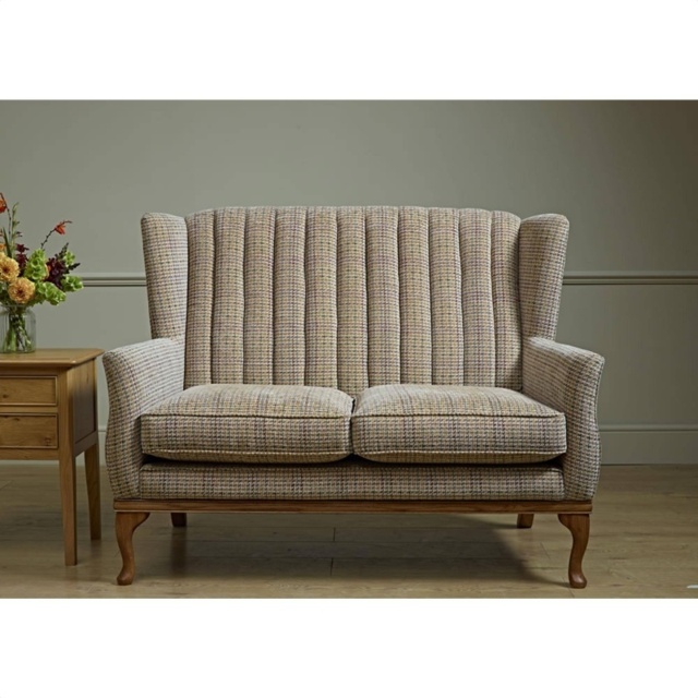Wood Bros Blakeney Compact 2 Seater Sofa - Tuscany Leather - image 1