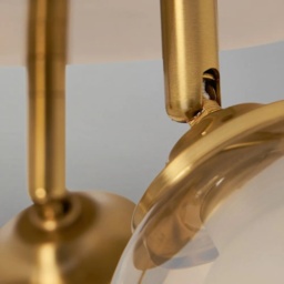 BHS Vanity 3 Light Spotlight Plate - Satin Brass - thumbnail 3