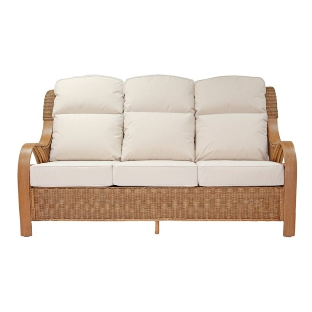 Daro Waterford Natural Wash 3 Seater Lounging Sofa - Fabric Grade D - image 1