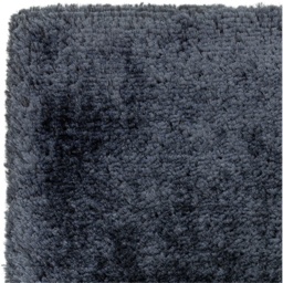 Asiatic Plush Luxury Shaggy Rug - Navy - 140cm x 200cm - thumbnail 4