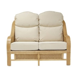 Daro Heathfield Natural Wash 2 Seater Lounging Sofa - Fabric Grade A - thumbnail 2