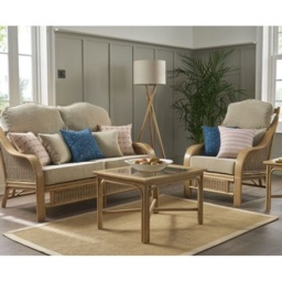 Daro Heathfield Natural Wash 2 Seater Lounging Sofa - Fabric Grade A - thumbnail 3