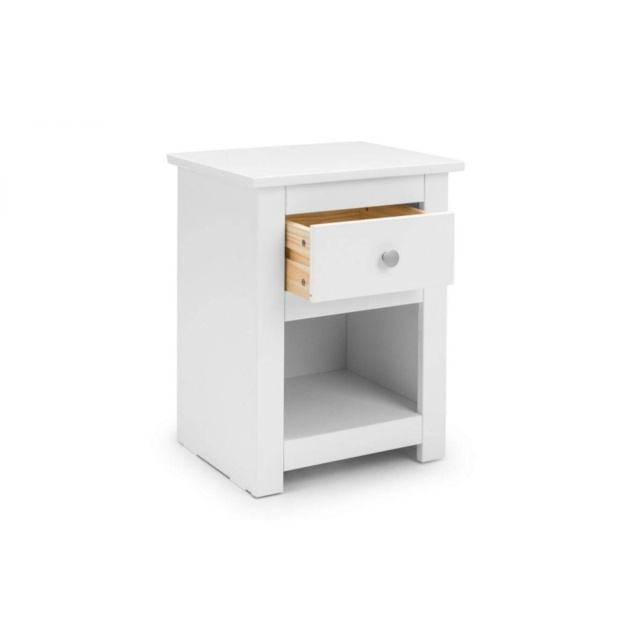 Julian Bowen Radley Bedside Table - Surf White - image 1