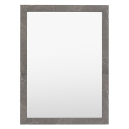 Gallery Direct Romano Rectangle Mirror 57x77cm - Marbled Grey - thumbnail 3