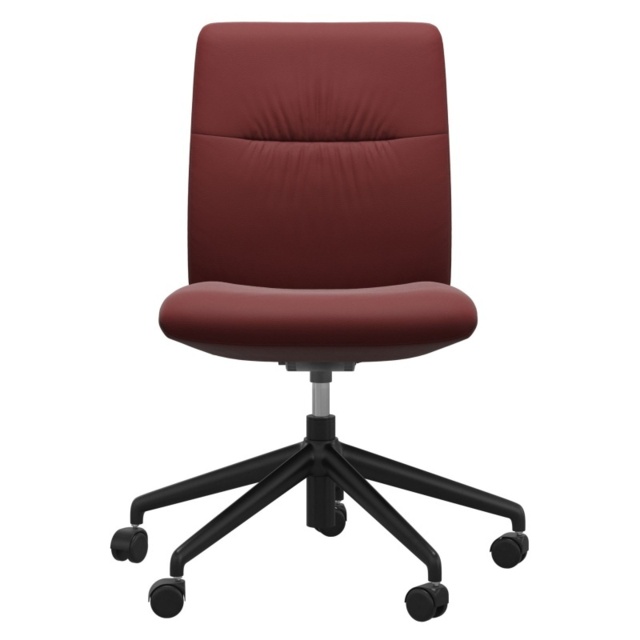 Stressless Mint Low Back Home Office Chair - Paloma Leather - image 1