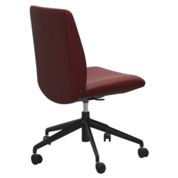 Stressless Mint Low Back Home Office Chair - Paloma Leather - thumbnail 2
