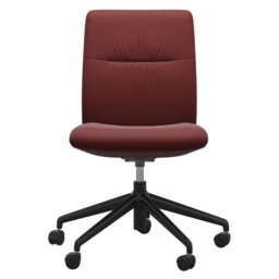 Stressless Mint Low Back Home Office Chair - Paloma Leather