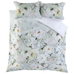 Designers Guild Fleur Blanche Duvet Set - Platinum - Super King - thumbnail 2