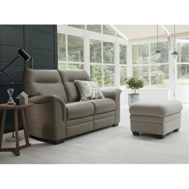 Parker Knoll Hudson 23 Large 2 Seater Sofa - Leather - image 1