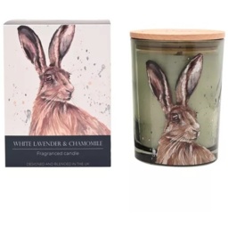 Meg Hawkins Candle Hare - White Lavendar and Camomile - 250g - thumbnail 2