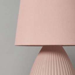 BHS Freya Teardrop Ceramic Table Lamp Pack of 2 - Pink - thumbnail 4