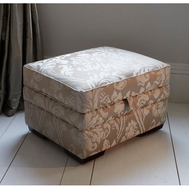 Parker Knoll Lift Top Footstool - Leather Grade M - image 1