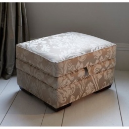 Parker Knoll Lift Top Footstool - Leather Grade M