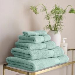 Christy Supreme Towel - Mineral Blue - Face - thumbnail 1