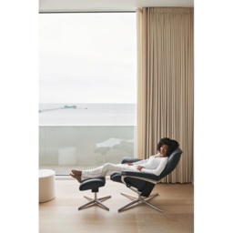 Stressless Mayfair Chair With Cross Base - Small - Paloma Leather - Without Footstool - thumbnail 3