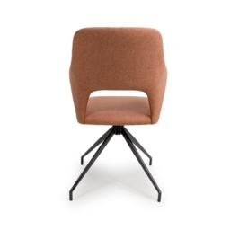 Scott Fabric Dining Chair - Brick - thumbnail 5
