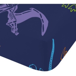 Catherine Lansfield Kids Prehistoric Dinosaurs Fitted Sheet - Single - thumbnail 2
