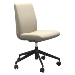 Stressless Laurel Low Back Home Office Chair - Batick Leather - thumbnail 3