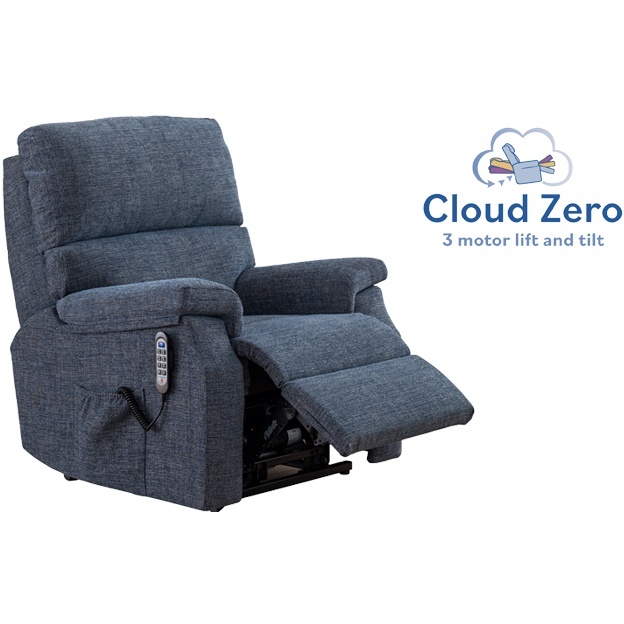 Celebrity Newstead Cloud Zero Recliner Chair - Leather - Cloud Zero Recliner and Adjustable Headrest - image 1
