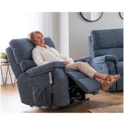 Celebrity Newstead Cloud Zero Recliner Chair - Leather - Cloud Zero Recliner and Adjustable Headrest - thumbnail 4