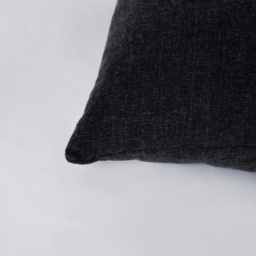 BHS Chenille Cushion 43cm - Charcoal - thumbnail 2
