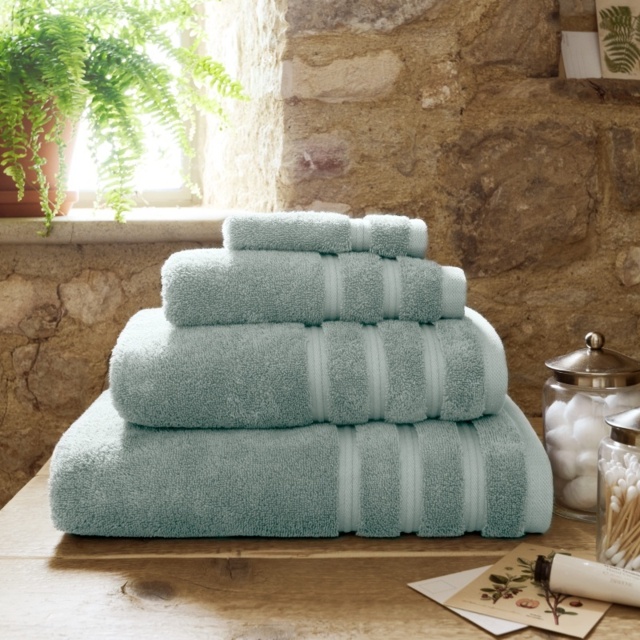 Christy Antalya Cotton Towel - Ocean Blue - Hand Towel - image 1
