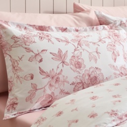 Catherine Lansfield Mirabelle Duvet Set - Pink - King - thumbnail 2