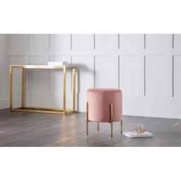 Julian Bowen Harrogate Stool - Pink - thumbnail 1