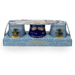 Candlelight Set of 3 Candles Tianshui Sea Salt - thumbnail 2