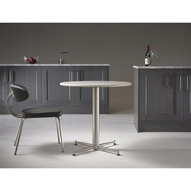 HND Cortina Round Kitchen Table - 60cm Diameter - C2 - image 1