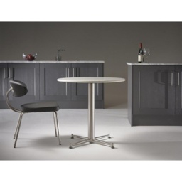 HND Cortina Round Kitchen Table - 60cm Diameter - C2 - thumbnail 1