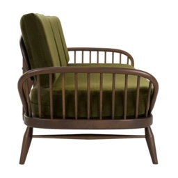 Ercol 3 Seater Studio Couch - Fabric Grade C - thumbnail 5