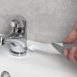 Tower Whiziwand Electric Rotary Scrubber - Grey - thumbnail 6