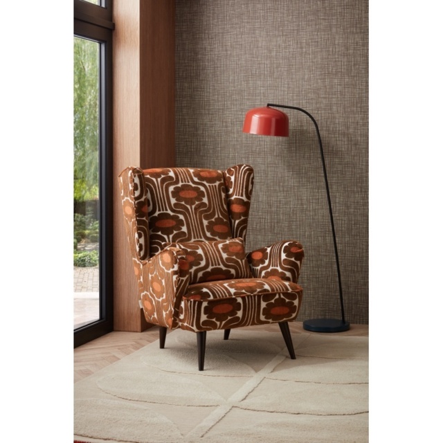 Orla Kiely Alma Armchair - Premium Plain Fabric - image 1