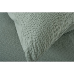 The Lyndon Company Tilly Texture Duvet Set - Green - Single - thumbnail 2