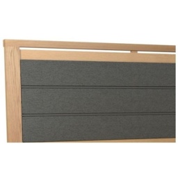 Fusion Rustic Oak Bed Frame - King - thumbnail 3