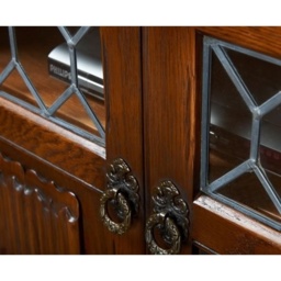 Wood Bros Old Charm Corner TV Cabinet Oc2264 - Classic Finish - thumbnail 3