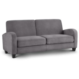 Julian Bowen Vivo 3 Seater Sofa - Dusk Grey Chenille - thumbnail 2