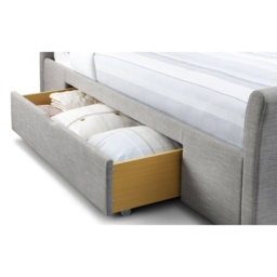Julian Bowen Capri Fabric Bed with 2 Drawers - Double - thumbnail 3