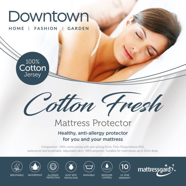 Mattressgard Cotton Fresh Mattress Protector - Single - image 1