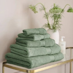 Christy Supreme Hygro Towel - Bay Leaf - Bath Sheet - thumbnail 2