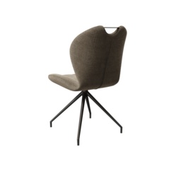 New York Swivel Dining Chair - Beige - thumbnail 2
