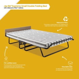 Jay-Be Supreme Automatic Folding Bed With Rebound e-Fibre Mattress - Small Double - thumbnail 6