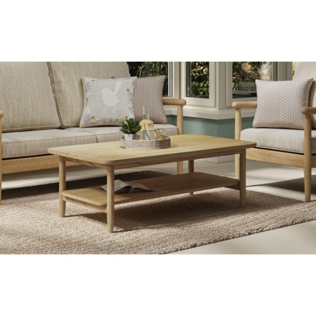Daro Dorchester / Martinique Wooden Top Coffee Table - image 1