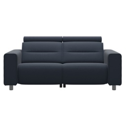 Stressless Emily 2 Seater Sofa With Wide Arms - Velaro Leather