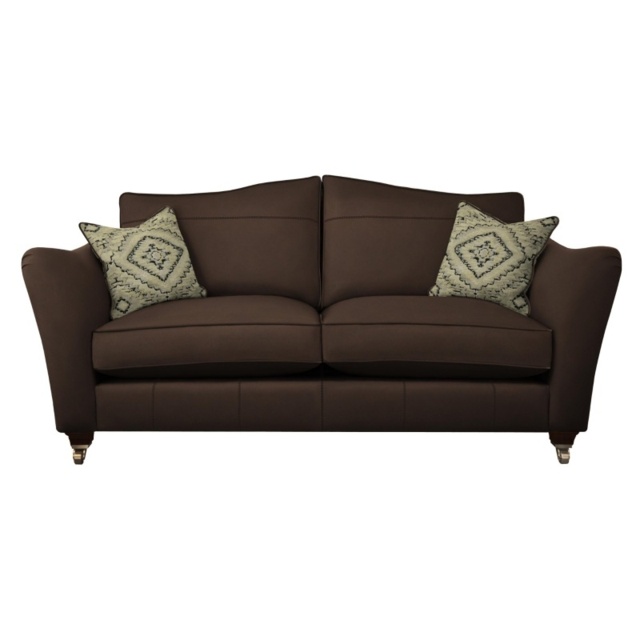 Parker Knoll Harriet 2 Seater Formal Back Leather Sofa - Standard Leather - image 1