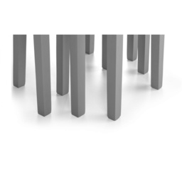 Julian Bowen Cleo Nest Of Tables - 2 Tone Grey and Oak - thumbnail 5