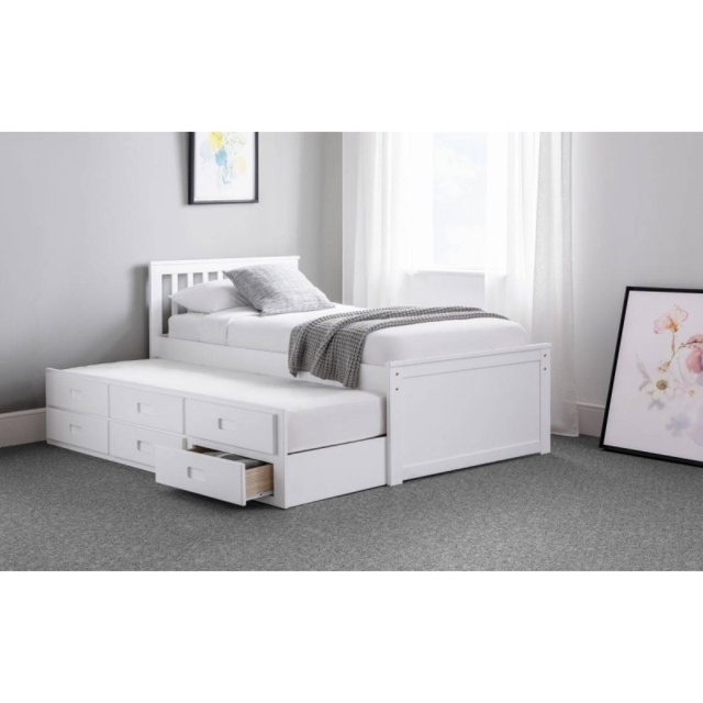 Julian Bowen Maisie Captains Bed With Underbed And Drawers - image 1